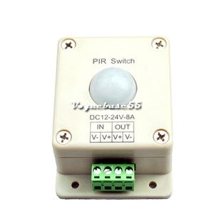 Bewegingssensor 12volt PIR switch LED Bewegingssensor 12volt PIR switch LED